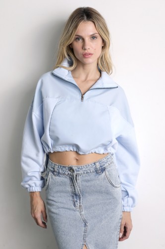 Sudadera Deportiva Crop 