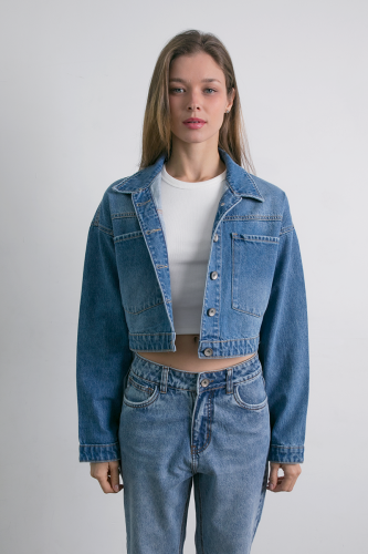 Casaca Denim Retro